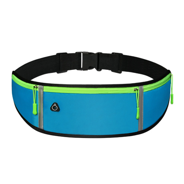 Sport Running Waist Bag Vedenpitävä Mukava Gym Fanny Laukku gray 41.5*11,5cm