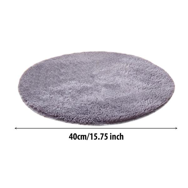 Vinter Pet Elektrisk Pad Tæppe Seng Plys Mat brown dia 40cm