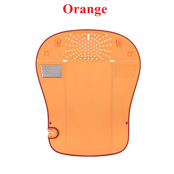 Multifunktionella hackklossar i plast orange