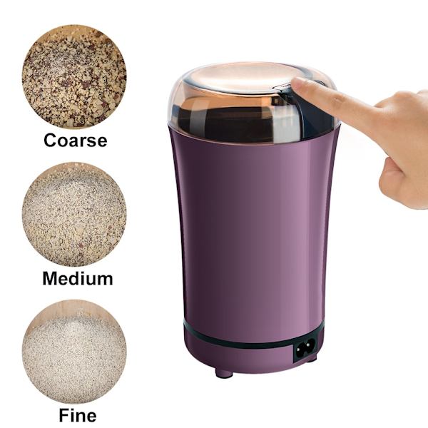 Electric Coffee Mill Pulverizer kotitalouksien yrttikuivamylly black 50ml