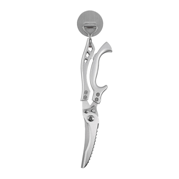 Køkken Ben Kød Fisk And Kylling Skære Sakse Knive silver 25.5*8.5*6cm