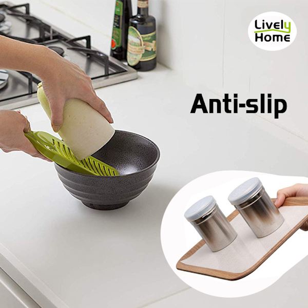 Stor silikonunderlägg 1mm köksbordsmatta baktillbehör green 60*40*0.1cm