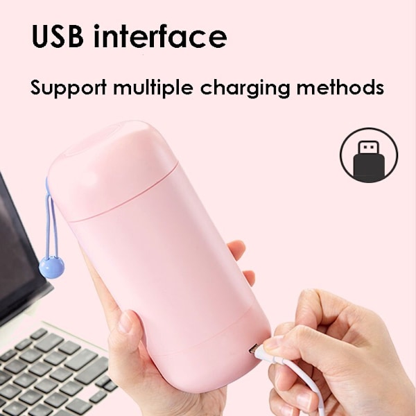 3 Gear Mini Yoghurt Maker Husholdning DIY Automatisk Yoghurt Maker pink 280ml