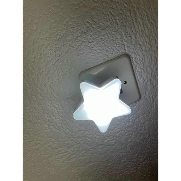 Star nattljus fjärrkontroll induktion white