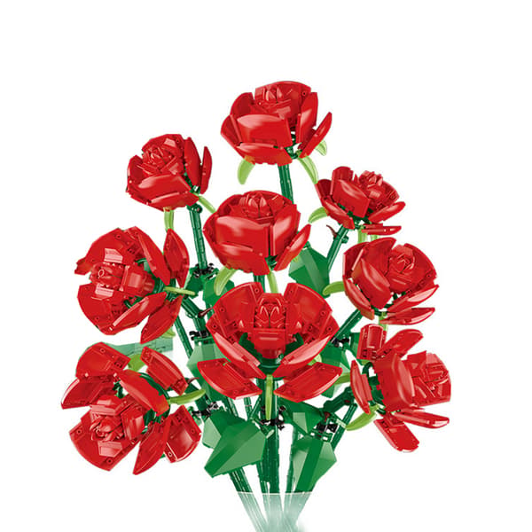 Blommor buketter av block roses