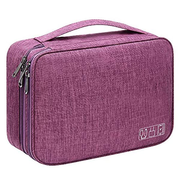 Vattentät Travel Digital Accessory Bag gray