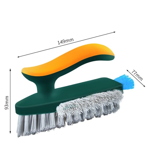 Multifunktions badeværelsesfliser Gulv Gap Brush Gulvbørste Hjørne Gap Brush White