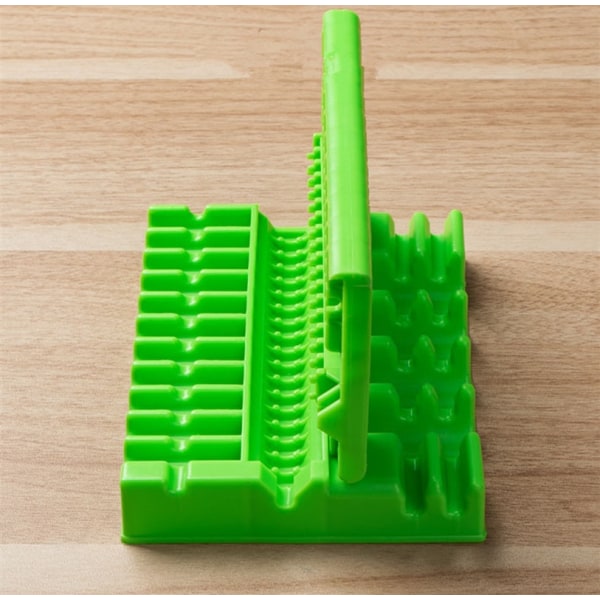 Skewers Kebab Maker Grill Stringer Box Machine BBQ Gadget green 17.3*11.5*2.5cm