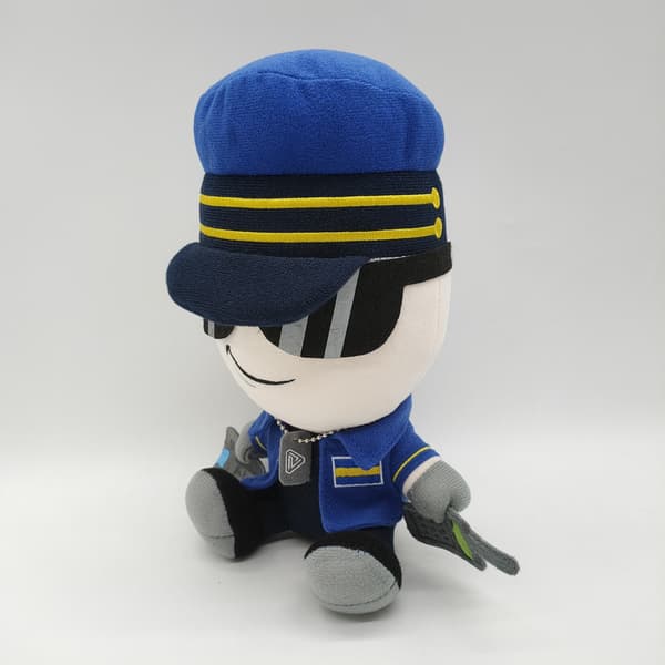 Commander plysch solglasögon Commander plysch plysch docka present blue