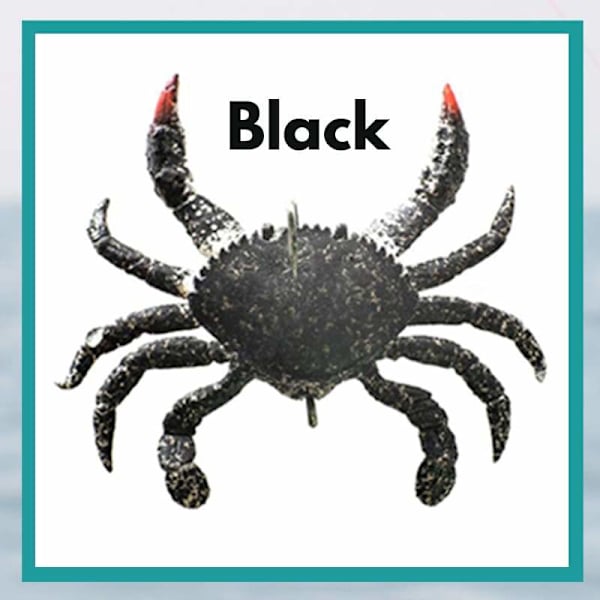 Bionic krabba artificiellt bete fiskebete orange