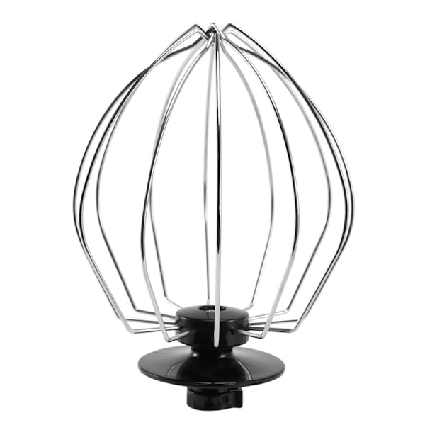 Rustfrit stål Wire Pisk Mixer Tilbehør Kage Ballon Piskeris silver