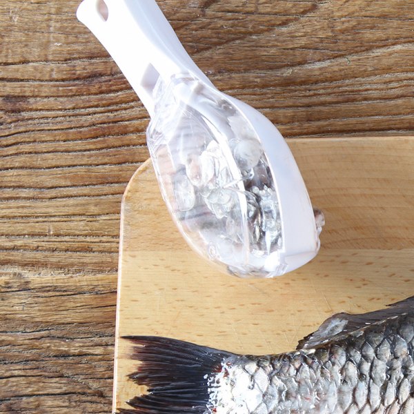 Fiskskinnsborstskrapa gray