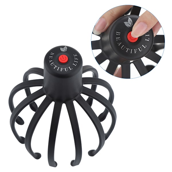 Elektrisk Octopus Claw Scalp Massager 1pc