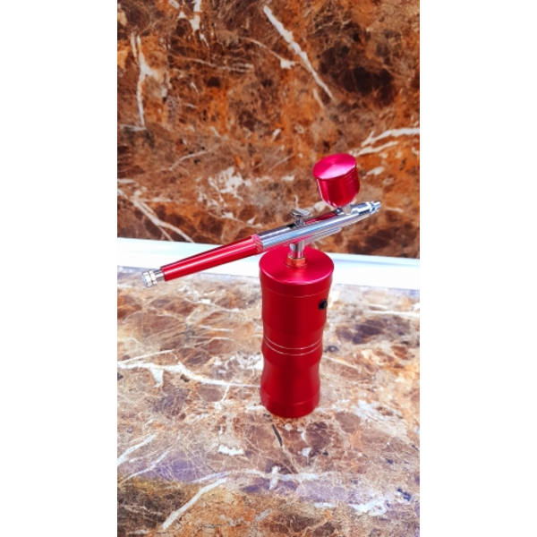 Mini luftkompressor färgsprayverktyg red