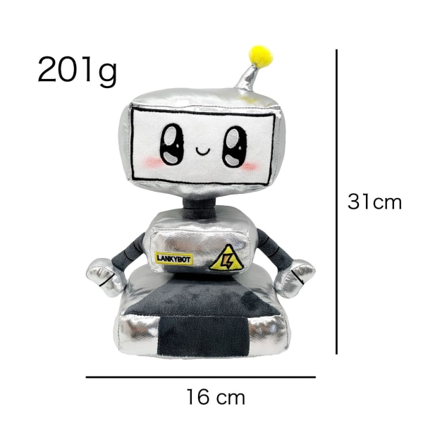 5 stlye Lanky box mekanisk serie kartong plysch leksaker docka robot