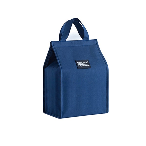 Modeisoleret frokost Bento Box Vandtætte emballageposer blue large