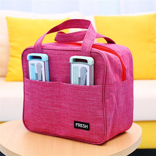 Thermal Women kannettava piknik-eristetty lounaskassi gray 25*14.5*22cm