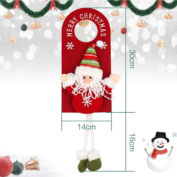 Julepynt Hjem Juledørhængende vedhæng snowman 48*13.5cm