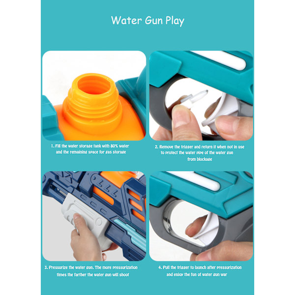 Summer Beach Water Games Outdoor Water Lelut blue 600ml
