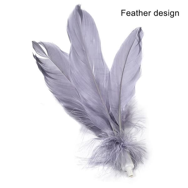 Elektrisk Tease Feather Stick Cat Toy Interactive 1pc