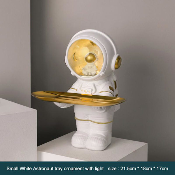 Astronaut Förvaringsbricka delar Heminredning white S
