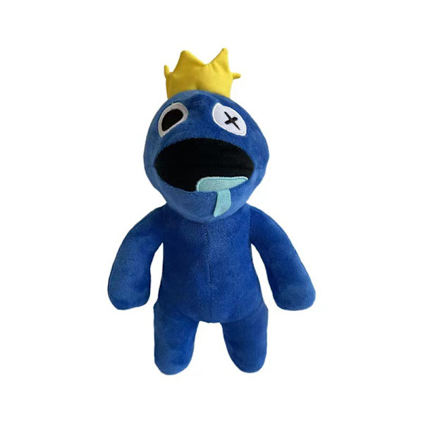 Rainbow Friends Pehmolelu Pelihahmo Pehmolelu lapsille blue 30cm
