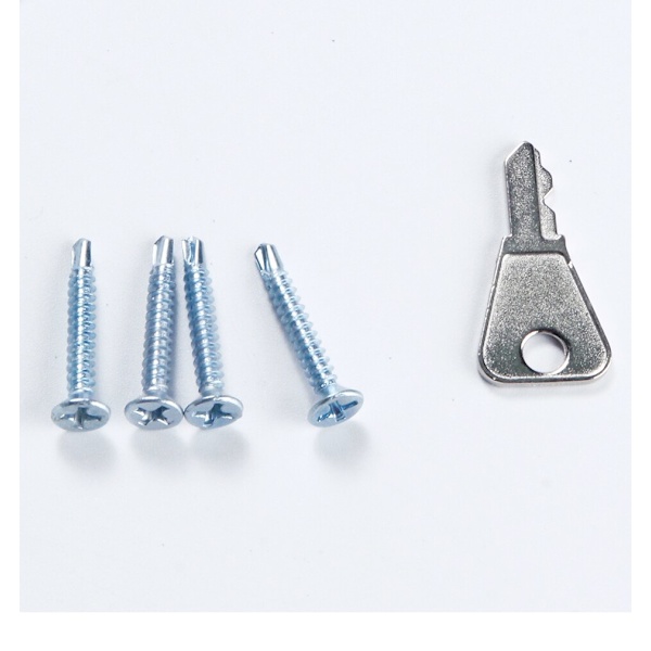 4 Stk Baby Sikkerhedsvindue Låse Rustfri Børne Vindue Restrictor Spædbørns Sikkerhedslås White 4PCS