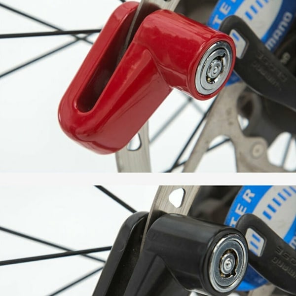 1 set Stöldskyddscykel elektrisk skoter Skivbroms Hjullås för Xiaomi Mijia M365 Red Lock