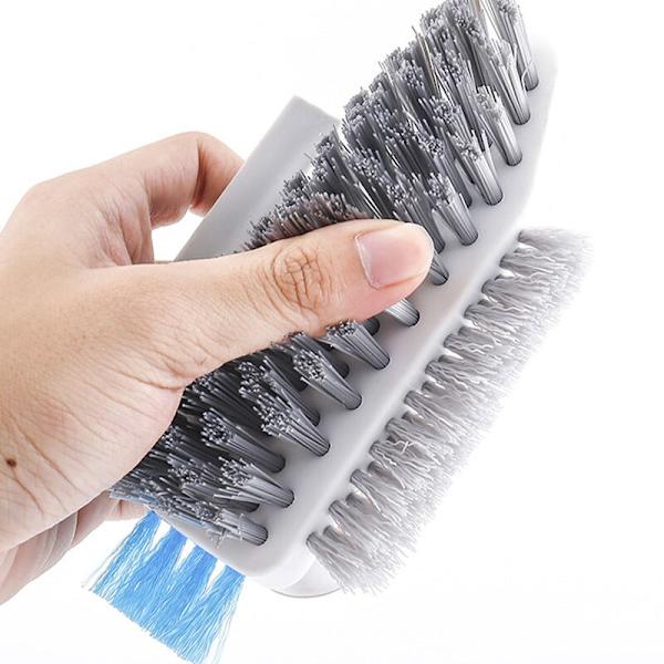 Multifunktions badeværelsesfliser Gulv Gap Brush Gulvbørste Hjørne Gap Brush White