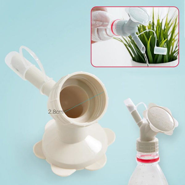 2 i 1 vattenverktyg i plast beige