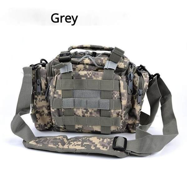 Udendørs Canvas Vandtæt Fiskeri Lure Box Tactical Package armygreen