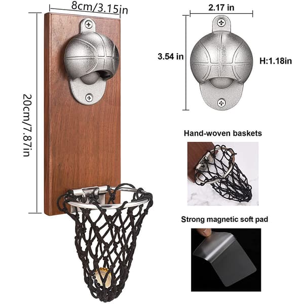 ölkorkskruv basketkork väggkorkskruv 1pc