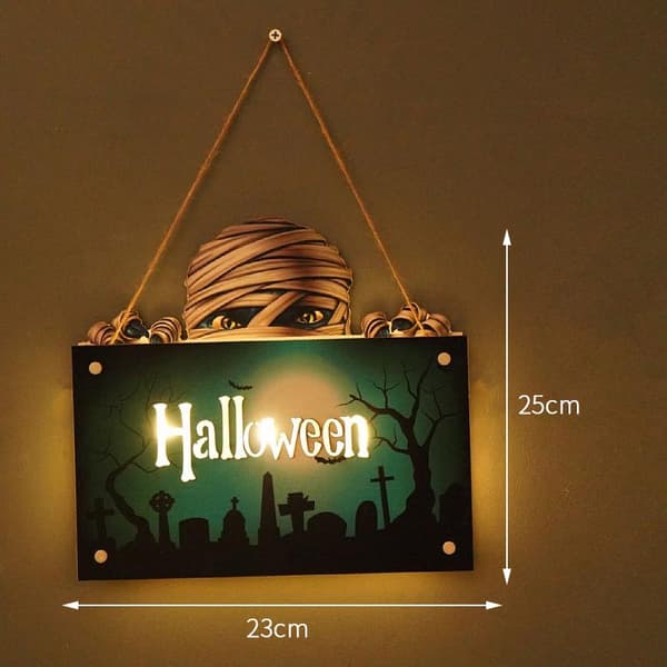 Halloween Pumpa Light för Party Heminredning Tillbehör 02B