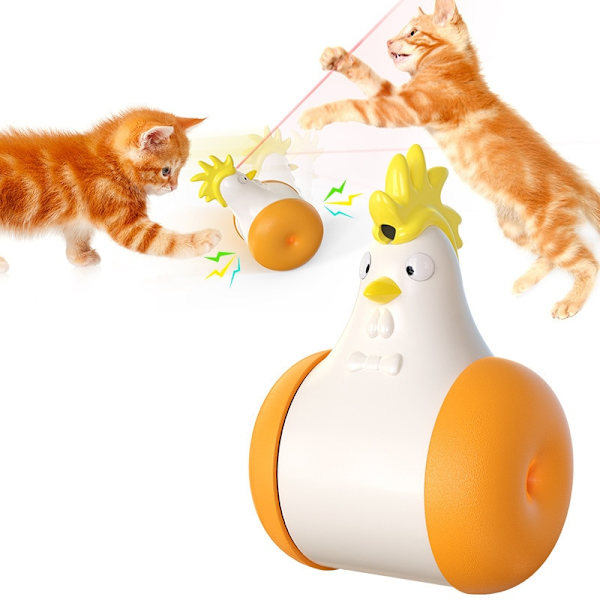 Pet Supplies Pussel Långsamt läckage BallElektriska Pet Hund Leksaker orange 93×73×137mm