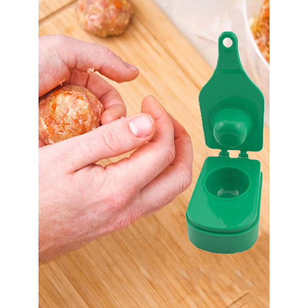 Banankurv silikone frikadellermaskine green 1pcs