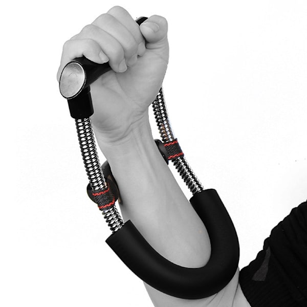 Gym Fitness Träning Arm Handled Fitness Träningsutrustning black+silver