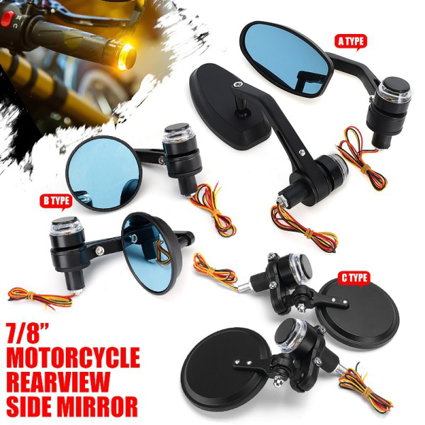 Motorcykelstyrände Backspeglar A