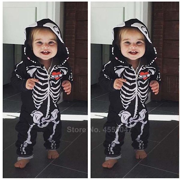 Halloween Skull Cosplay Baby 90cm