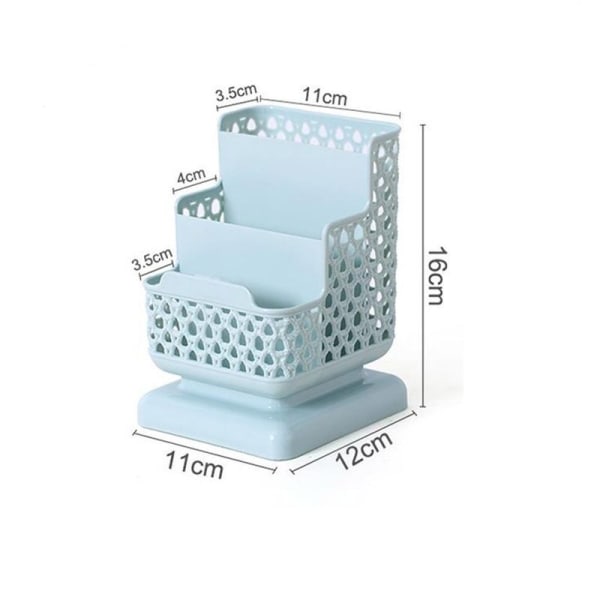 Dokumenter Brevpapir Blyant Skrivebord Opbevaringsboks pink 11*12*16cm