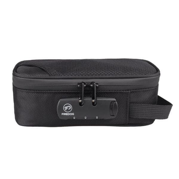 Portable Pipe Deodorant Bag Hushållsförvaring black