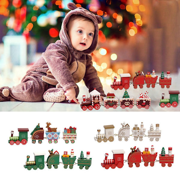 Christmas Kids Train Trädekorationer Juldekorationer Gingerbread Train