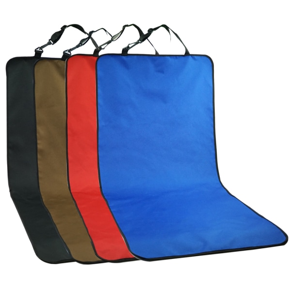Bagsædebetræk måtte til hunde bilmadras Vandtæt kæledyrsbetræk red 106x49cm