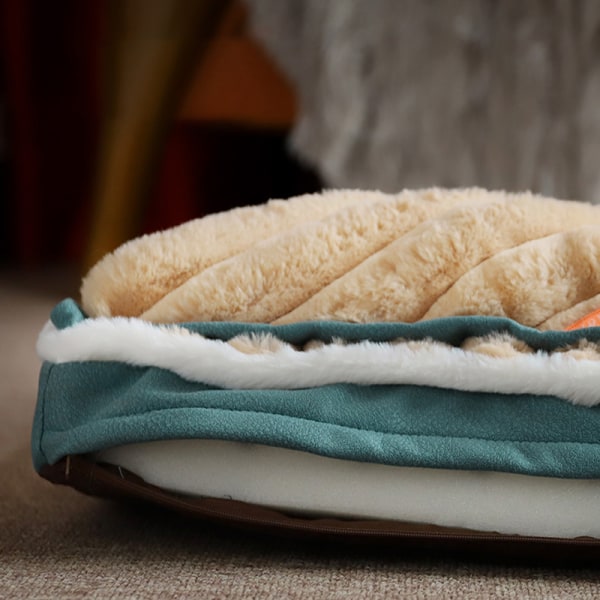 Hot Pet Pet Mat Vadderad kudde Dog Bed Madrass Avtagbar green extra large