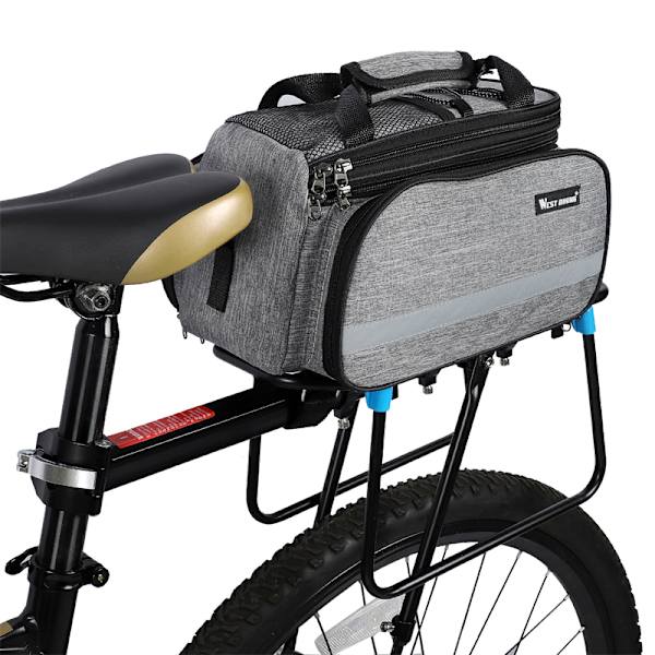 Cykel Trunk Bagageväska Carrier Sadel black 30*23*17cm