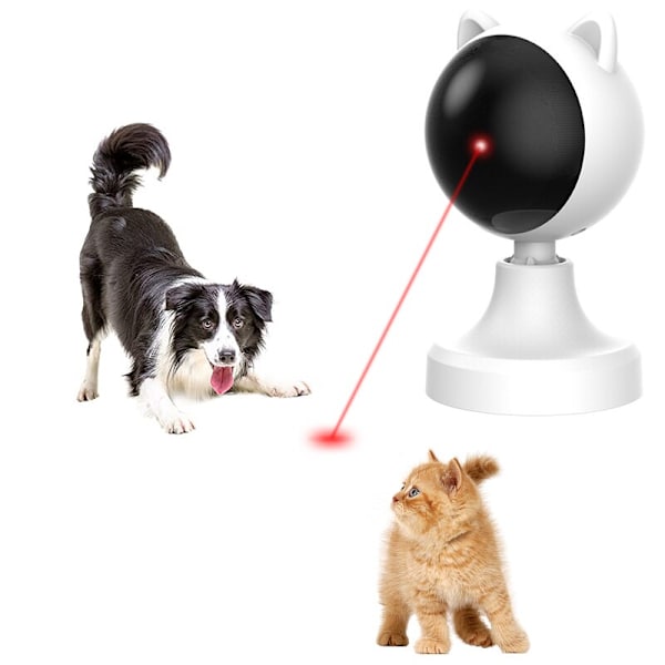 Automatisk kattelegetøj Interactive Smart Teasing Pet LED-laser white 65*110mm