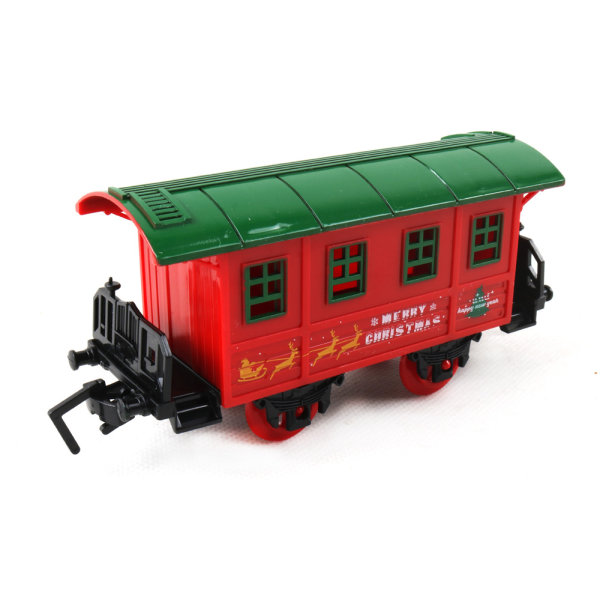 Elektrisk tåg leksak järnväg modell transport set julklapp 1pc