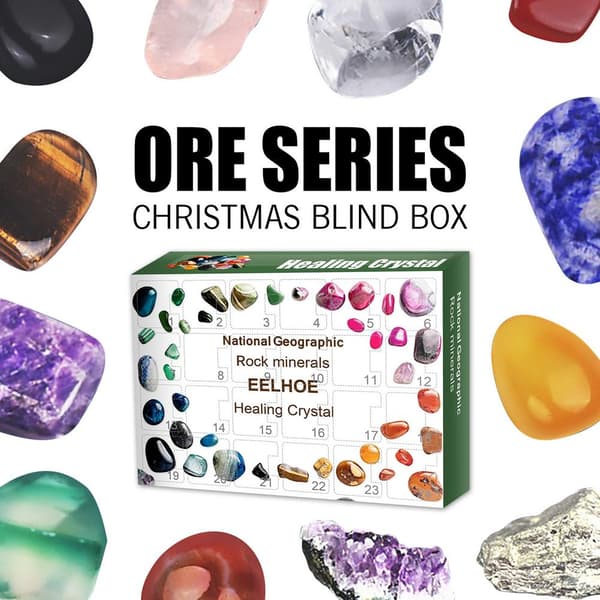 Christmas Countdown 24 Days Crystal Exemplar Collection Leksaker assorted 21*16cm