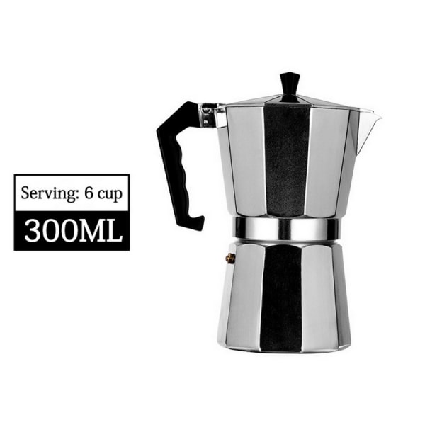 Moka Pot kaffemaskine gray 300ml