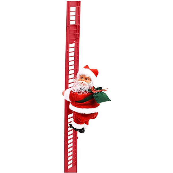 Julepynt Gave Klatrestige Julemand Dukke Legetøj red 19*9cm