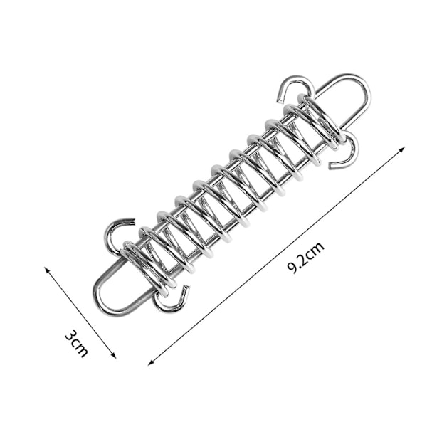 4-pack spänningsfjädrar, legeringsfjädrar för markiser, kraftiga solskyddssegel, fixeringssats för tält 4Pcs